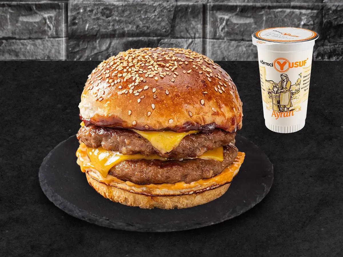 Y BURGER 2 Menü, İçecek Patates